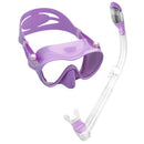Cressi Frameless Dive Mask and Supernova Dry Snorkel Combo - DIPNDIVE