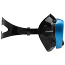 Open Box Cressi A1 Dive Mask - Black/Blue - Clear Anti-Fog Lens - DIPNDIVE