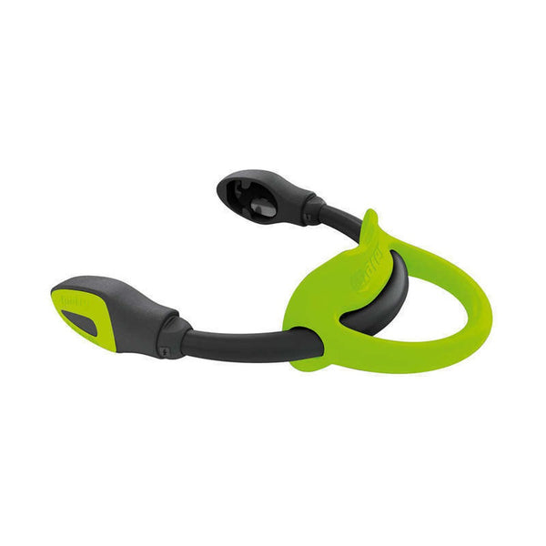 Open Box Mares Bungee Fin Strap (pair) - Lime, Size: Regular - DIPNDIVE