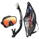 Used Tusa Serene Adult Combo - Mirrored Black/Black - DIPNDIVE