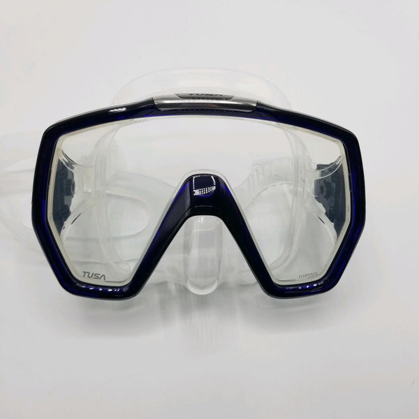 Open Box Tusa M-1001 Freedom HD Mask - Cobalt Blue - DIPNDIVE