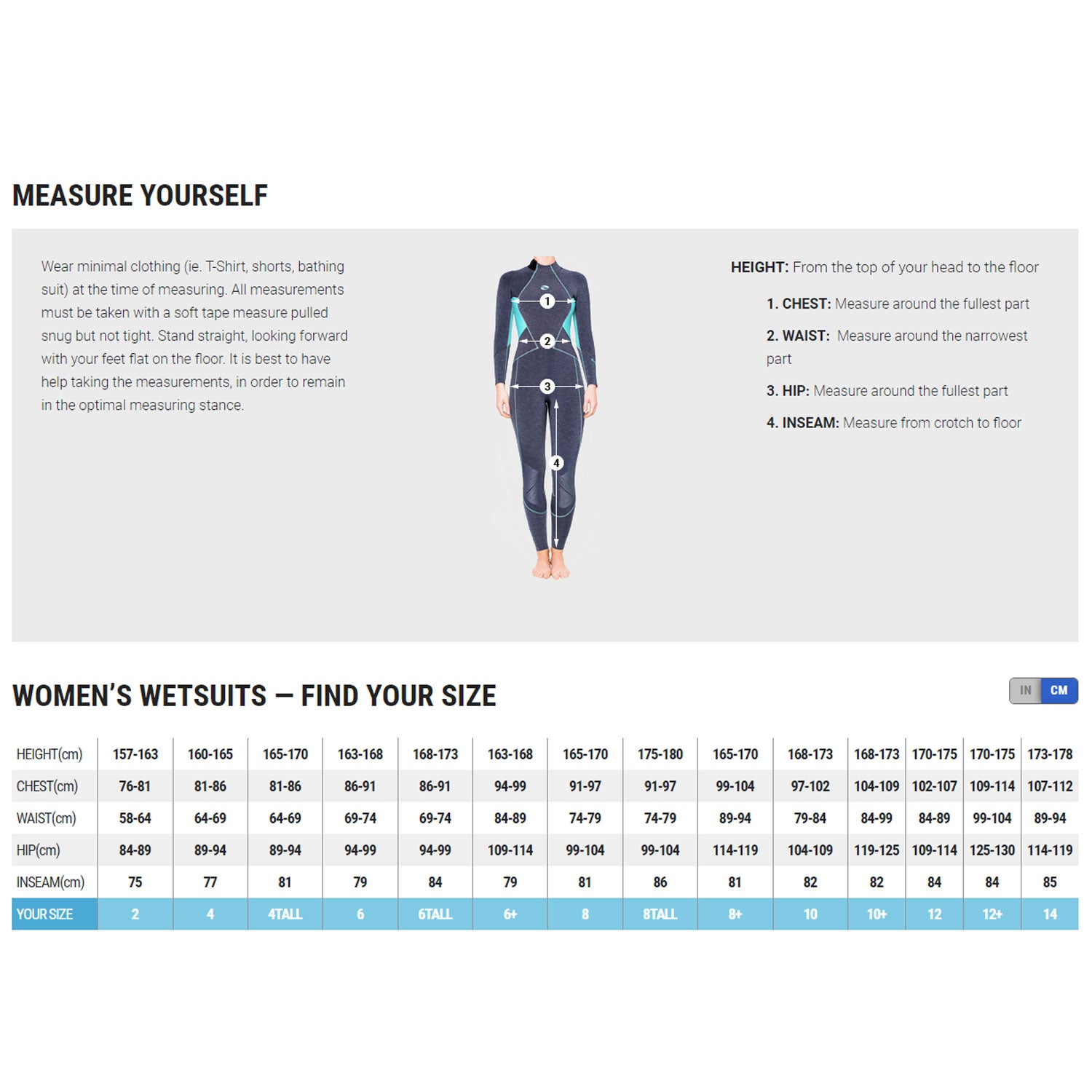 Bare 3 mm Women's Evoke Full Wetsuit