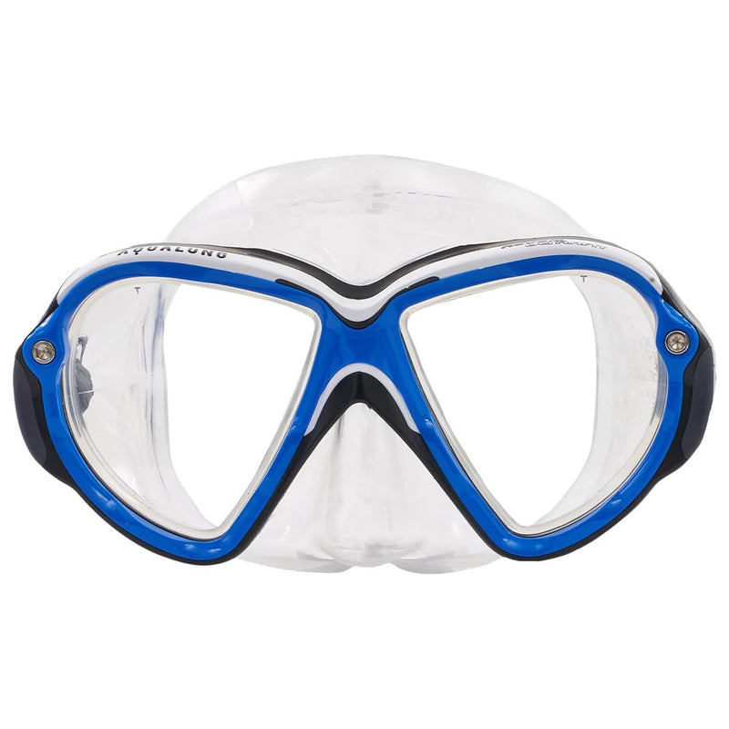 Used Aqua Lung Reveal Ultrafit Dive Mask - Blue/White/Clear - Large