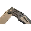 Aqua Lung Folding Blunt Scuba Dive Knife - Titanium - DIPNDIVE