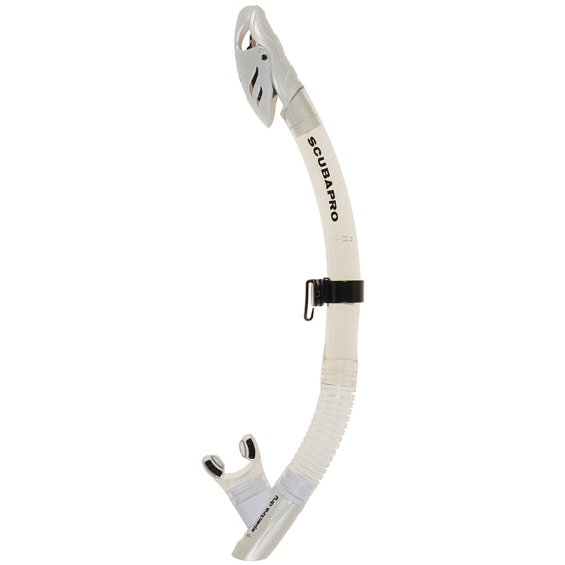 Used ScubaPro Spectra Dry Snorkel - White