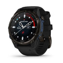 Garmin Descent Mk3i 43 mm Carbon Gray DLC Titanium with Black Silicone Band - DIPNDIVE