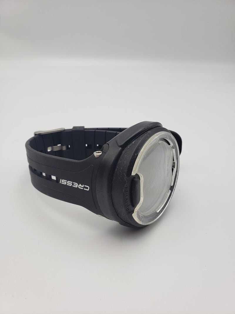 Used Cressi Leonardo Dive Computer Watch -Black / Black - DIPNDIVE