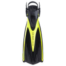 Open Box Tusa Imprex Duo Scuba Diving Fins - Yellow - Large - US Size:10-13 - DIPNDIVE