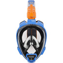 Open Box Ocean Reef ARIA QR+ Full Face Snorkeling Mask - Blue - Small/Medium - DIPNDIVE