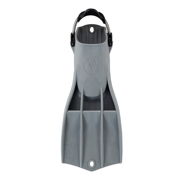 Used Apeks RK3 HD Scuba Diving Fins - Dark Grey, Size: Large - DIPNDIVE