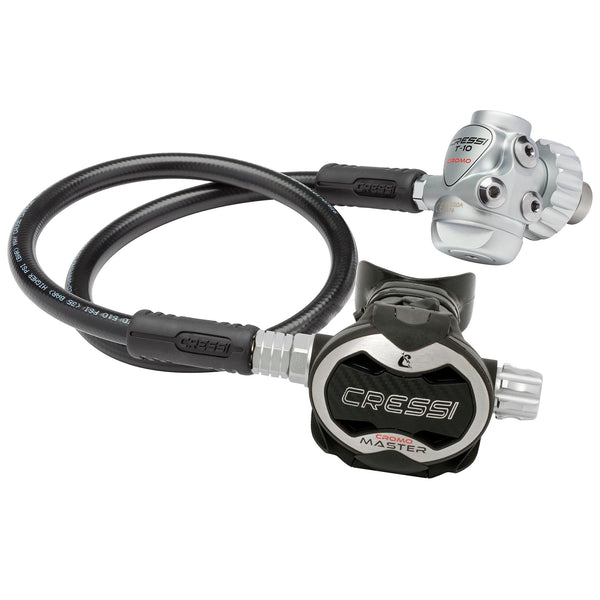 Cressi T10-SC Cromo-Master Cromo DIN Scuba Diving Regulator - DIPNDIVE