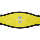 Used ScubaPro 2.5mm Neoprene Mask Strap-Black / Yellow - DIPNDIVE