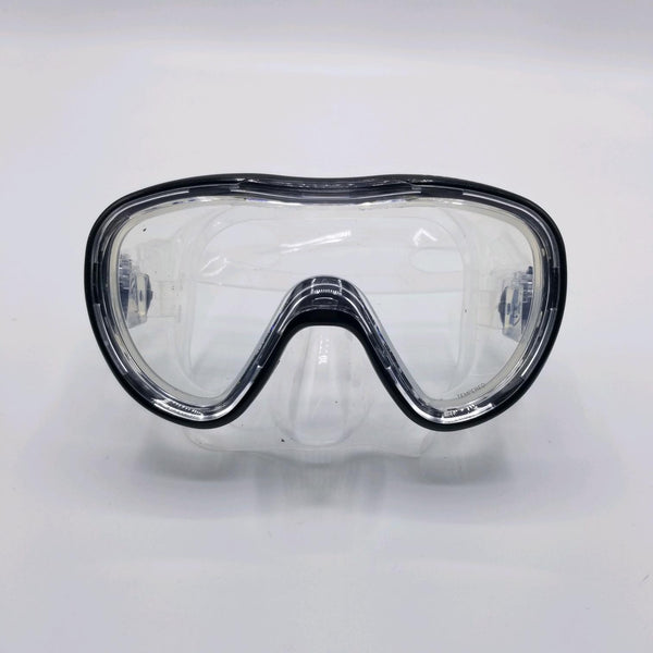 Used Tusa Kleio II Mask - Black - DIPNDIVE