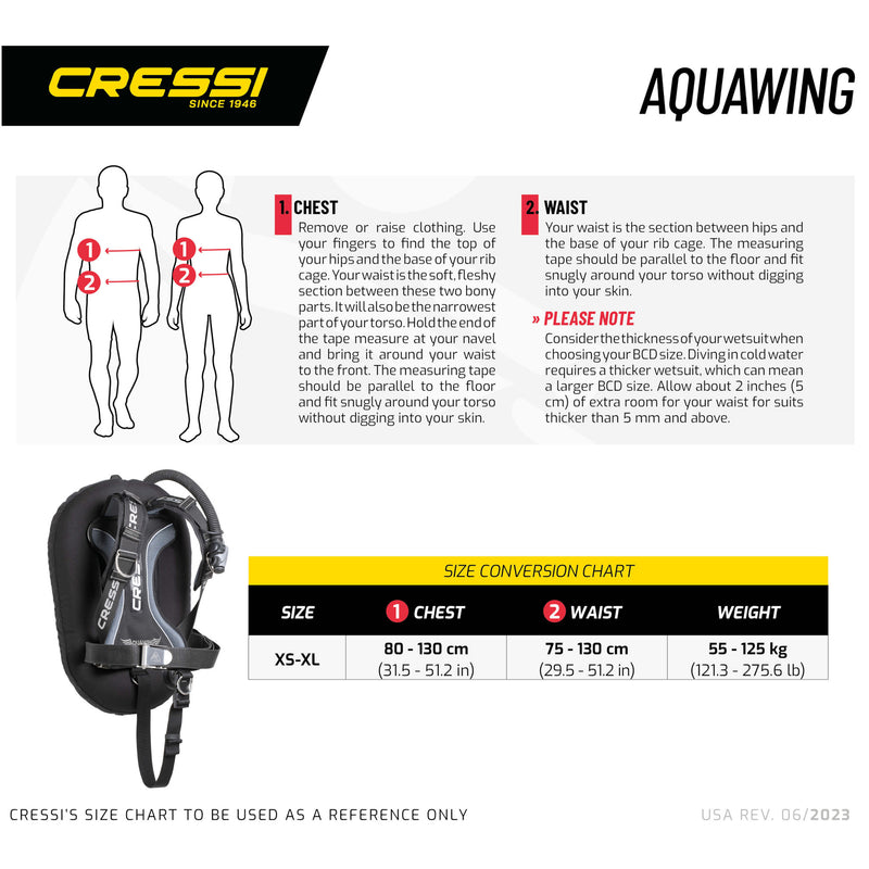 Cressi Aquawing DigiPack