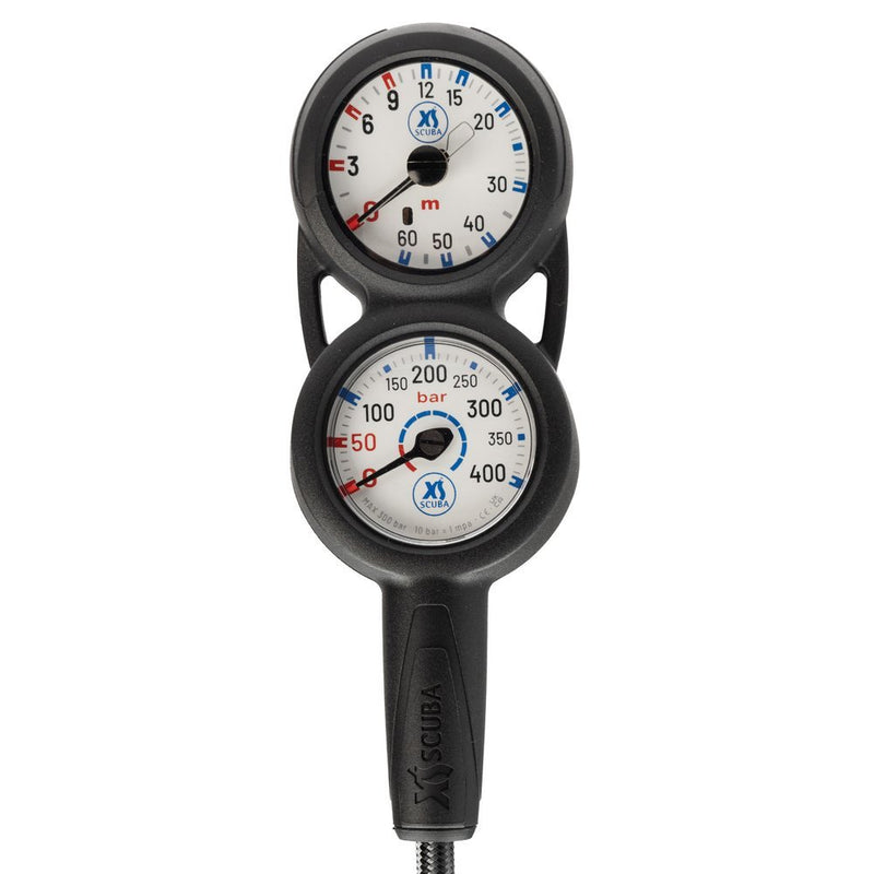 XS Scuba QuikVu Pressure, Depth and Compass Console - Metric