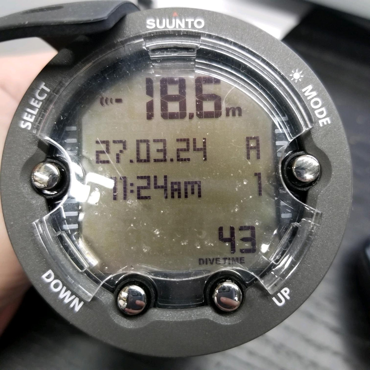 Used Suunto Vyper Novo Computer Graphite DIPNDIVE