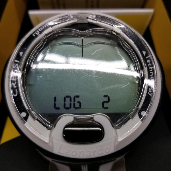 USED Cressi Leonardo Dive Computer Watch -White / Black