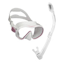 Cressi F-Dual and Supernova Dry Snorkel Combo - DIPNDIVE