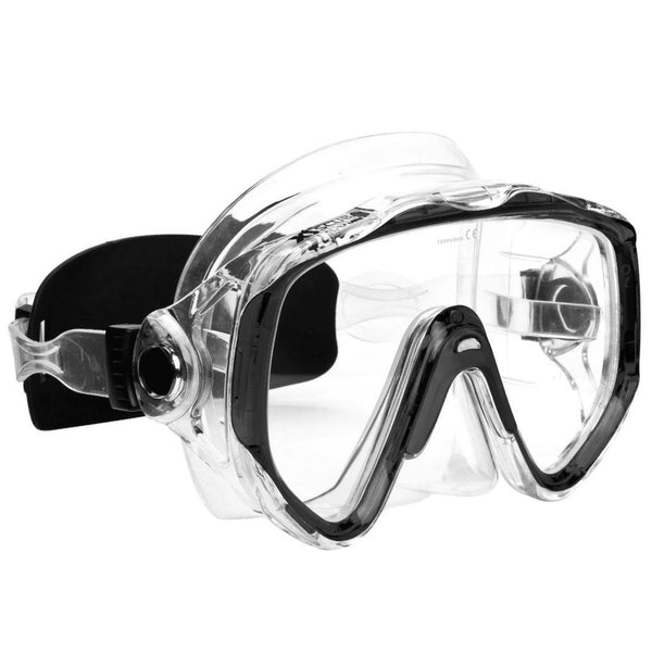 Used XS Scuba Cortez Dive Mask - Black - DIPNDIVE