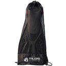 Used Tilos Getaway Open Heel Fins-Black-MDXLG - DIPNDIVE