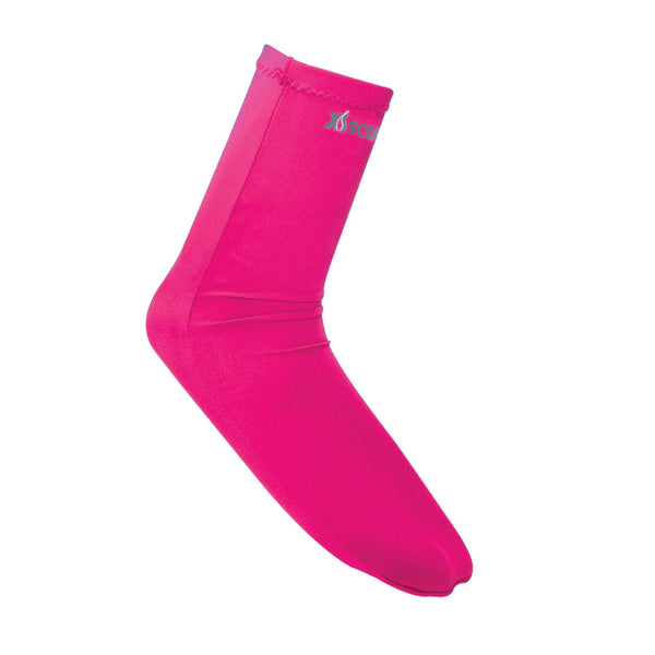 Open Box XS Scuba Spandex Scuba Dive Socks-Pink - DIPNDIVE