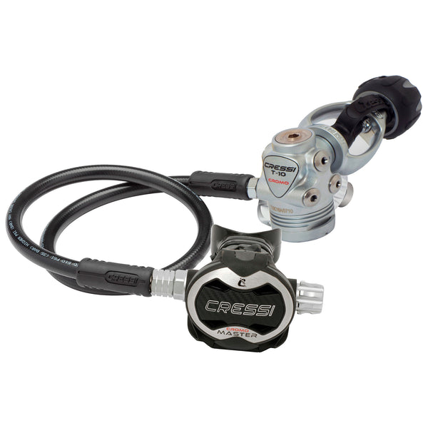 Cressi T10-SC Cromo-Master Cromo Yoke Scuba Diving Regulator - DIPNDIVE