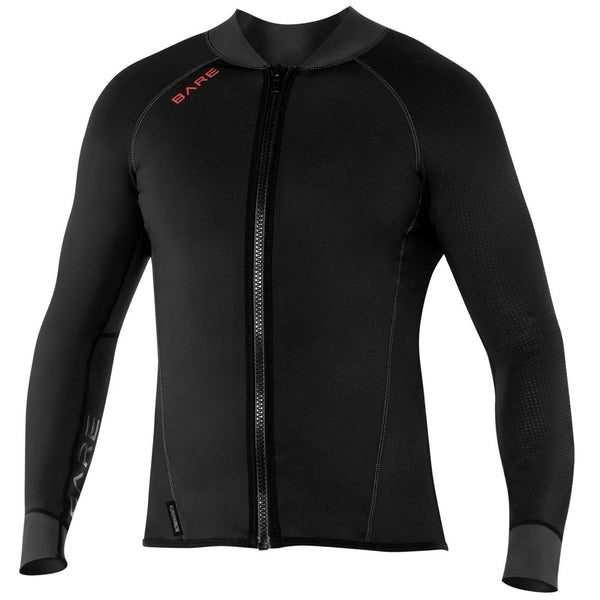 Open Box Bare Men's Exowear Front Zip Jacket, Size: Medium - DIPNDIVE