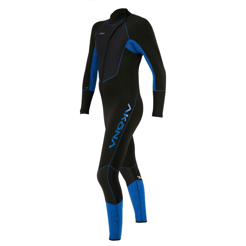 AKONA Explore Line Men's 3mm Front Zip Full Wetsuit
