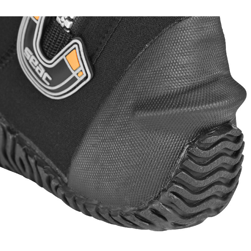 Seac 5mm Neoprene Basic HD Scuba Boots with Side Zipper