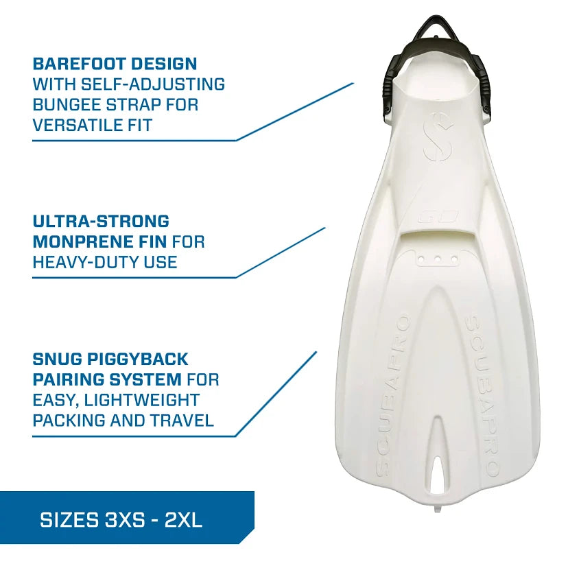 ScubaPro Go Travel Dive Fins - DIPNDIVE