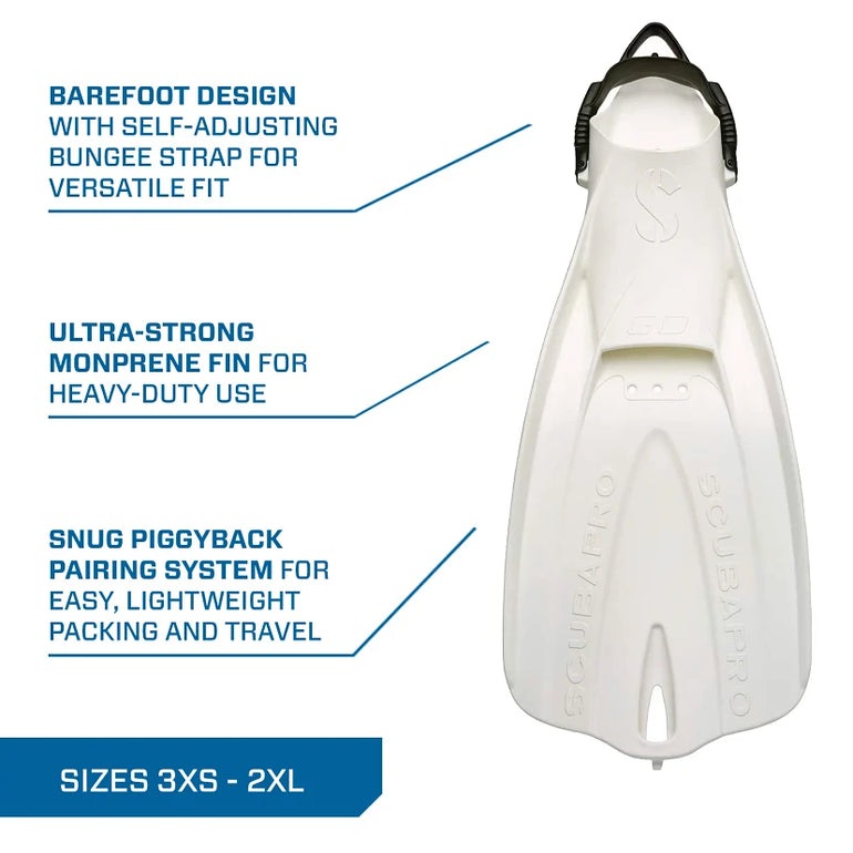 ScubaPro Go Travel Dive Fins - DIPNDIVE