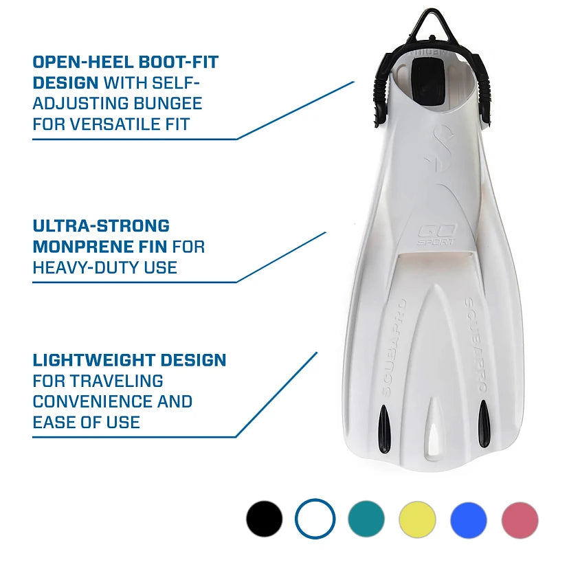 ScubaPro GO Sport Dive Fins - DIPNDIVE