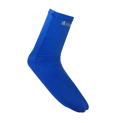 Open Box XS Scuba Spandex Scuba Dive Socks-Blue - DIPNDIVE