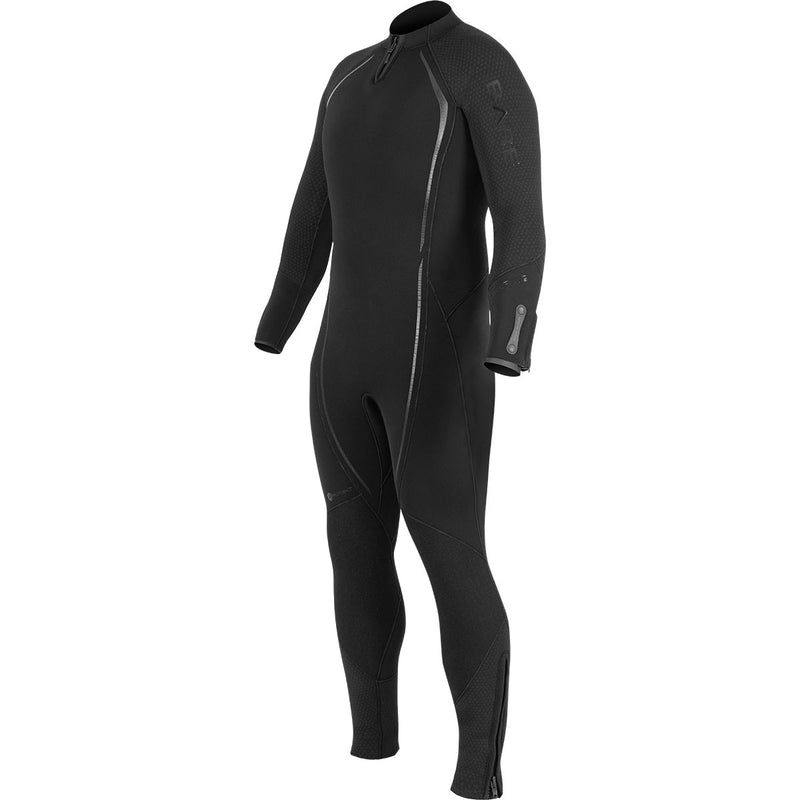 Used Bare 5mm Mens Reactive Full Wetsuit-Black-Large