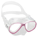 Used Cressi Perla Jr Scuba Dive Mask - Clear/Pink - DIPNDIVE