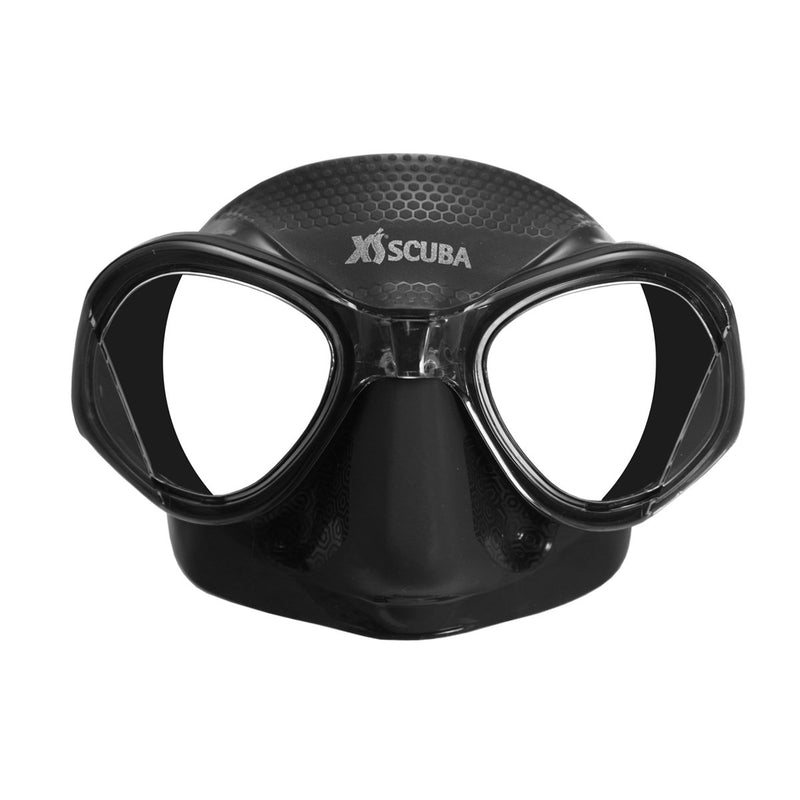 Used XS Scuba Mikros Dive Mask - Black Silicone