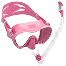 Cressi Frameless Dive Mask and Supernova Dry Snorkel Combo - DIPNDIVE