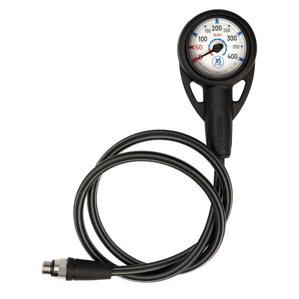 XS Scuba QuikVu Pressure Gauge - Metric