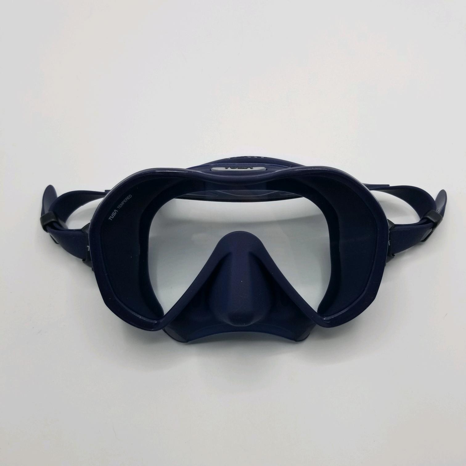 Used Tusa Zensee Scuba Diving Mask - Indigo | DIPNDIVE