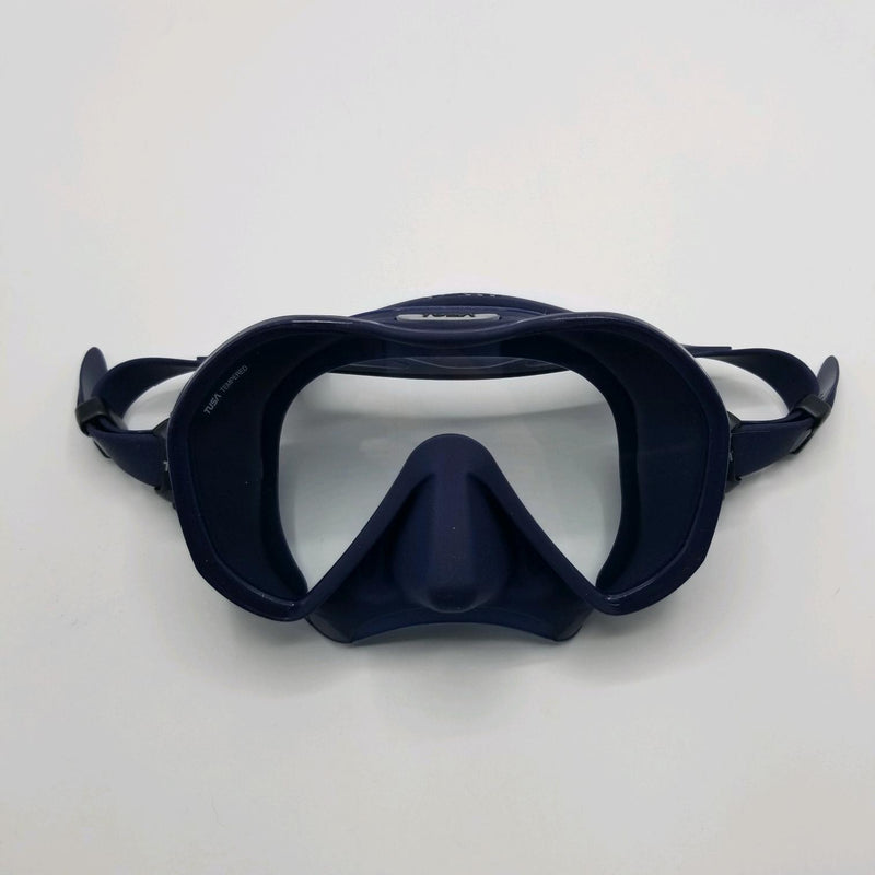 Used Tusa Zensee Scuba Diving Mask - Indigo - DIPNDIVE