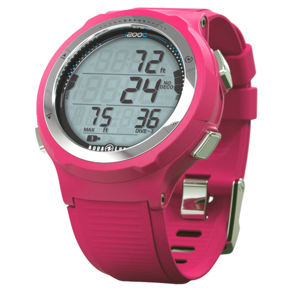 Used Aqua Lung i200C Wrist Dive Computer - Pink