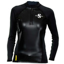 Open Box ScubaPro Women's Hybrid Thermal Long Sleeve Top - Small - DIPNDIVE