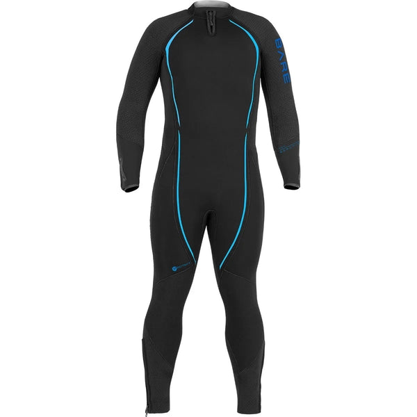 Open Box Bare 5mm Mens Reactive Full Wetsuit-Blue-XX-Large