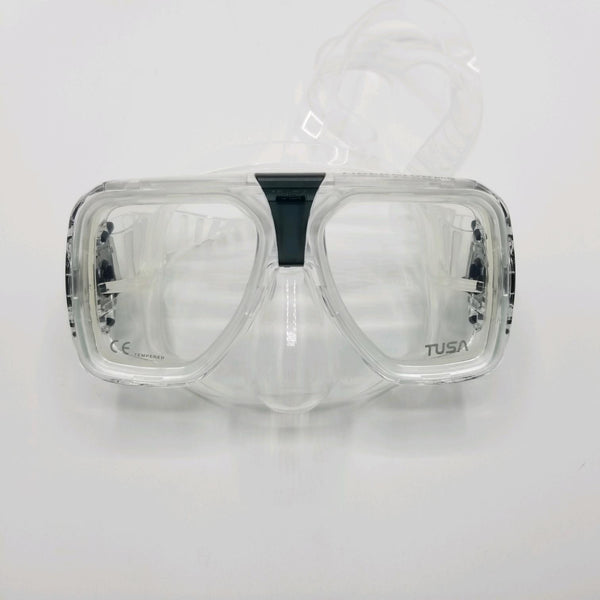 Used Tusa TM-5700 Liberator Plus Mask - Translucent - DIPNDIVE