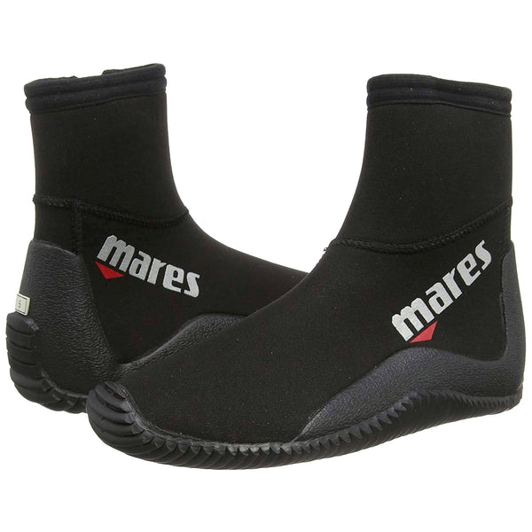 Open Box Mares Rubber Sole Classic 5mm Dive Boot - Mens 14 / Womens 15 - DIPNDIVE