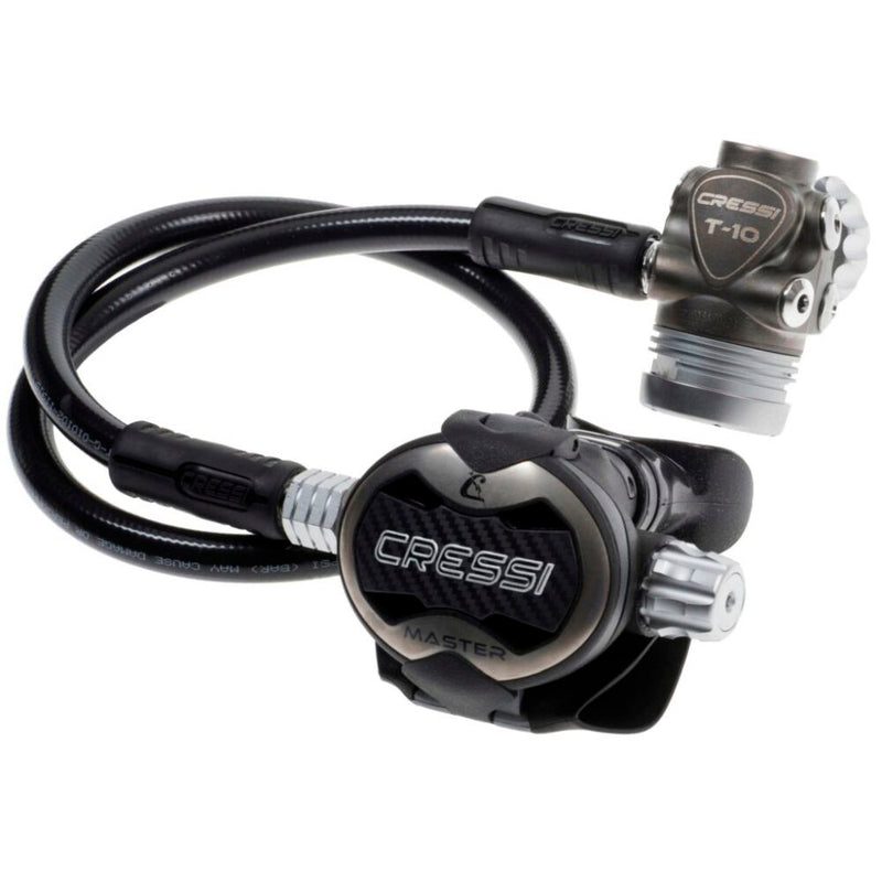 Cressi T10-SC PVD-Master DIN 300 Scuba Diving Regulator - DIPNDIVE