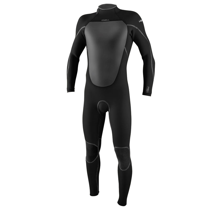 Used O'Neill Men's Heat 3/2mm Back Zip Full Wetsuit - Large Short - DIPNDIVE