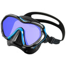 Used Tusa Paragon S Dive Mask - Fish Tail Blue - DIPNDIVE