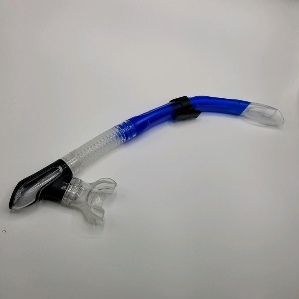 Open Box Mares Ergo Splash Snorkel - Royal Blue - DIPNDIVE