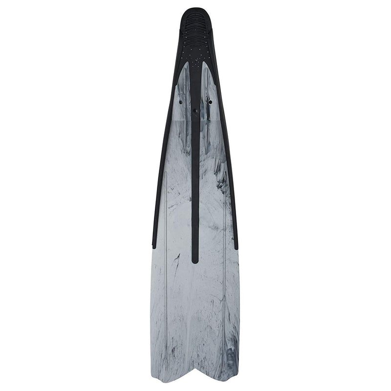 Used Seac Shout Camo Long Free Diving Soft and Powerful Fins for Spearfishing - Grey - 43/44 EU (9.5-10)